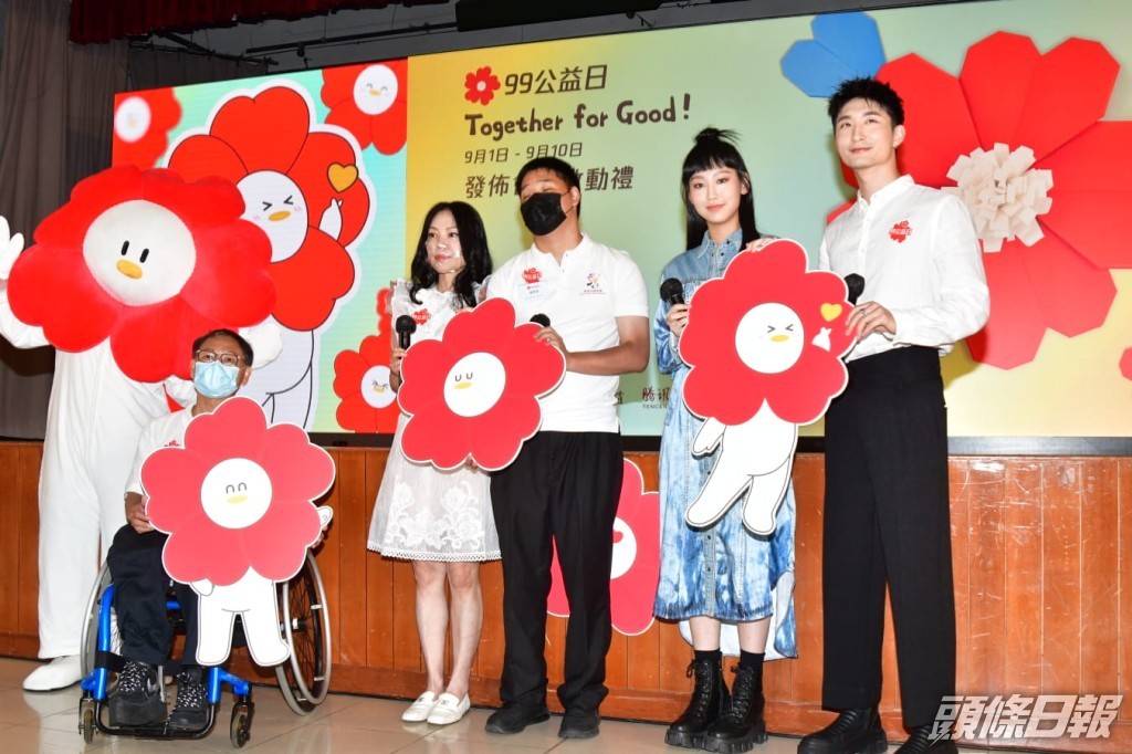 Gigi及張馳豪最近合唱外，又一同出席活動。